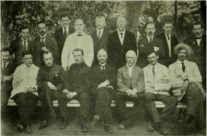 Члены Временного Сибирского правительства, лето 1918 года