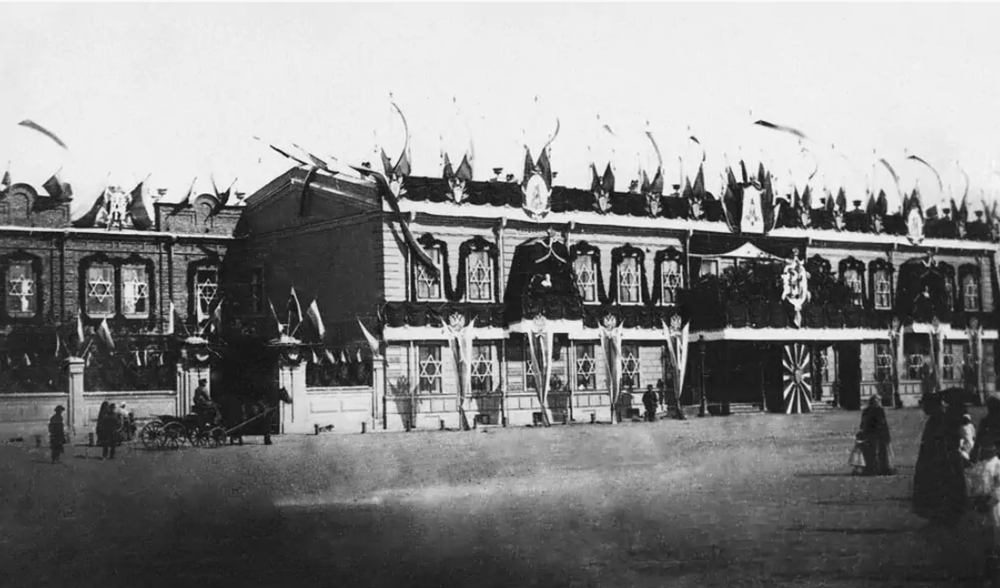 Дом П.А. Сиверса на Тихвинской улице, июнь 1891 года