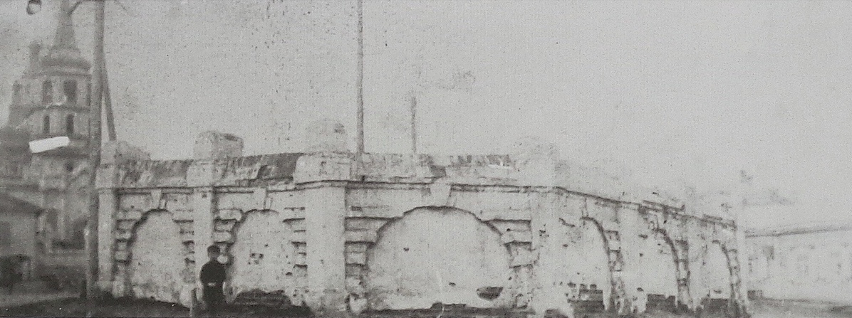 Ограда Лютеранского кладбища. 1925 - 1930 гг. 