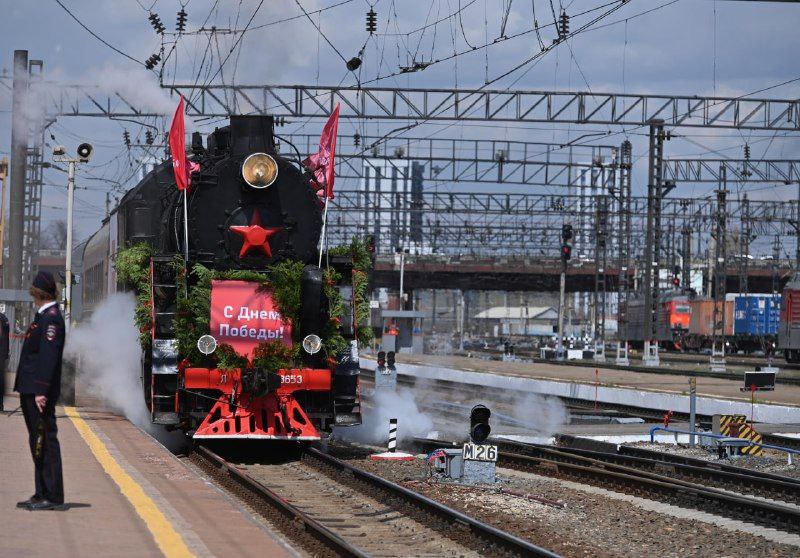 Поезд Победы в Иркутске. 2025 год