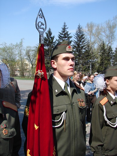 6 мая 2007 года. Награждение Поста №1 орденом Александра Невского