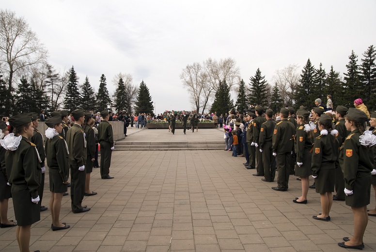 2010 год. Ритуал выставления и снятия смены с Поста