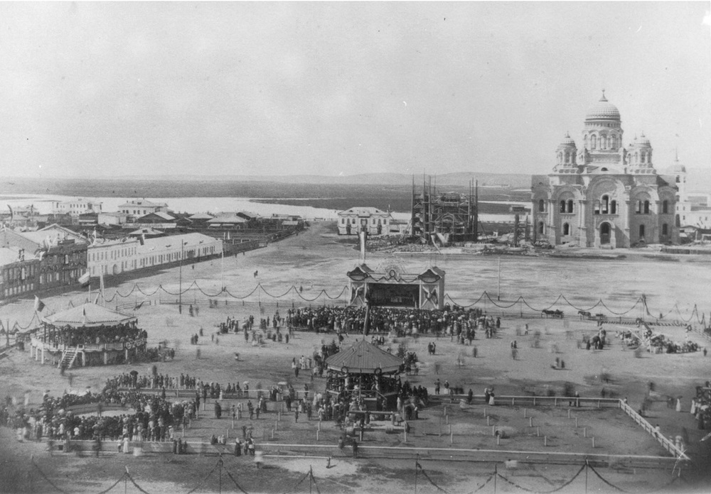 Тихвинская площадь, июнь 1891 года