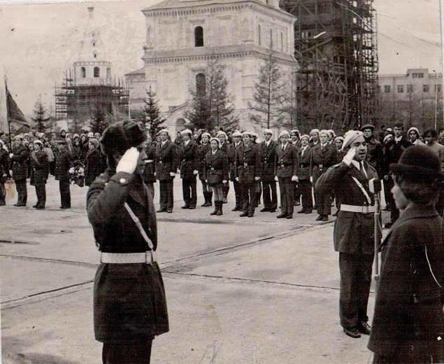 Начальник караула Байфа Борис