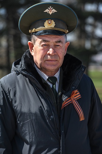 Апрель 2014 года. Начальник штаба Поста №1 Вокин Александр Михайлович