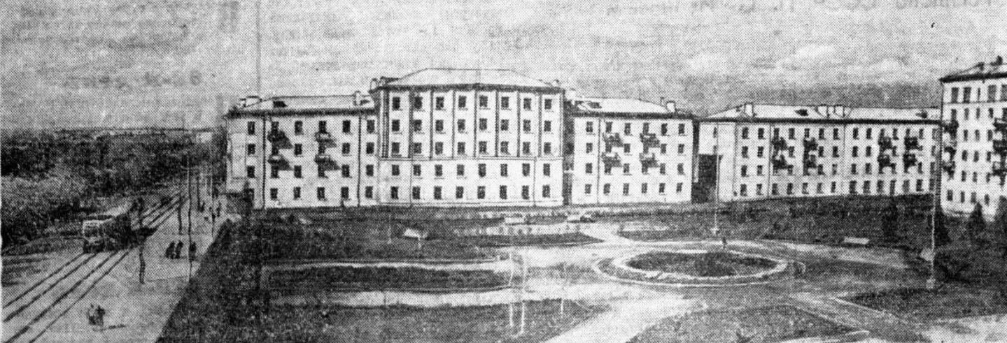 Площадь Декабристов в Иркутске. 26.09.1961 г.